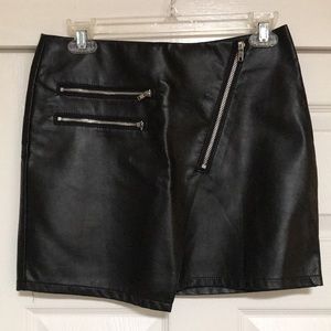 Brand New H&M Faux Leather Skirt